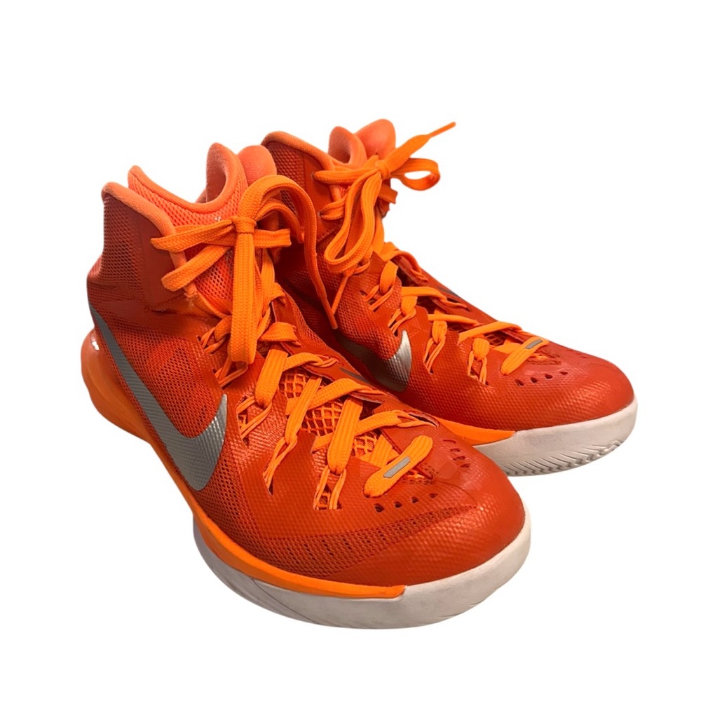 Nike Hyperdunks Orange High-Top Basketball Sneakers US 7 EUR 40